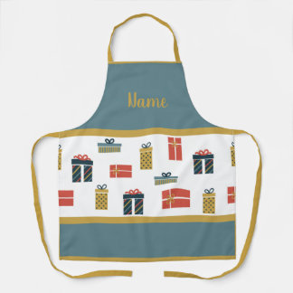 Tablier Cadeaux de Noël personnalisés