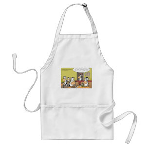 Tablier Cadeaux drôles de T-shirts, tasses et cartes Vache