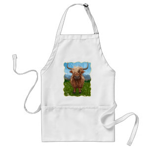 Tablier Cadeaux et accessoires de vache Highland