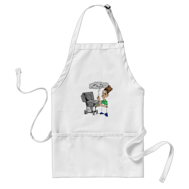 Tablier Cadeaux Grill Humoristiques Funny Barbecue barbecu (Devant)