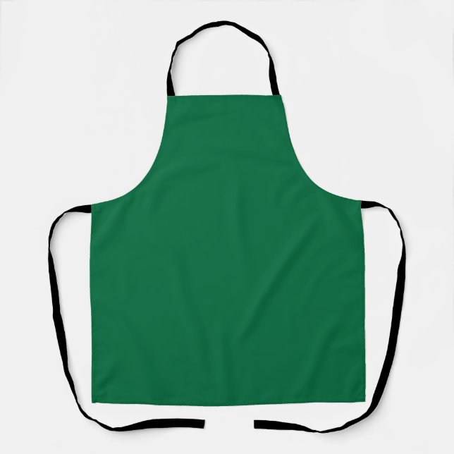 Tablier Cadmium green (solid color)  (Recto)