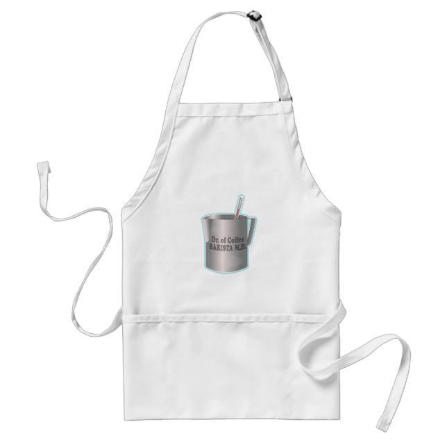 Tablier Café Barista faisant drôle docteur (Devant)