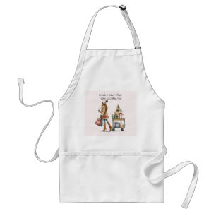 Tablier Café en style fashionista