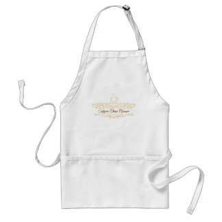 Tablier Café moderne Boulangerie accueil personnalisé Nom 