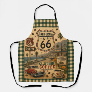Tablier California Coastal Coffee Kitchen Route 66