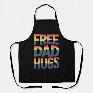 Tablier Câlins de papa gratuits Mois des fiertés LGBTQ Fie