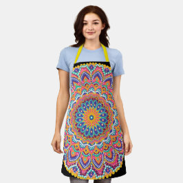 Tablier Calme Belle couleur colorée Mandala floral