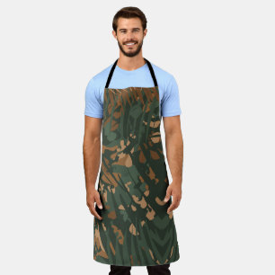 Tablier Camo Motif Jungle - Nature Texture