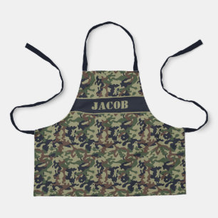 Tablier Camo sympa - Woodland Green
