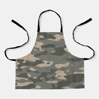 Tablier Camouflage gris