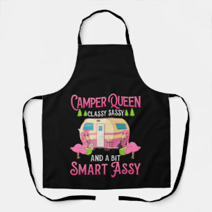 Tablier Camper Queen Classy Sassy Smart Drôle Femmes Fill