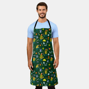 Tablier Canard de chasseur barbu Cerf Coquille de fusil de