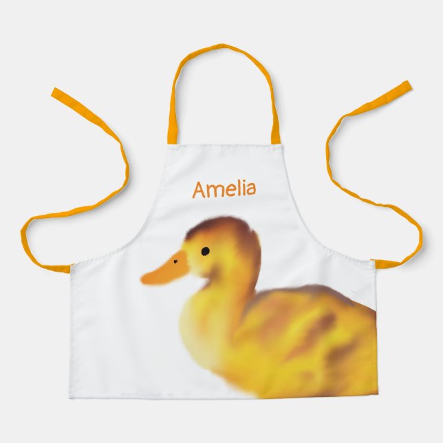 Tablier Canard souple personnalisé (Recto)