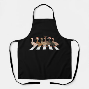 Tablier Canards de Noël Drôles Animaux Cadeau de Noël pour
