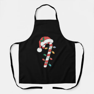 Tablier Canne de Noël Candy Santa Xmas Enfants 