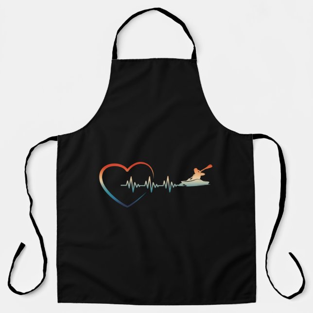 Tablier Canoeing Heartbeat Kayaking (Recto)