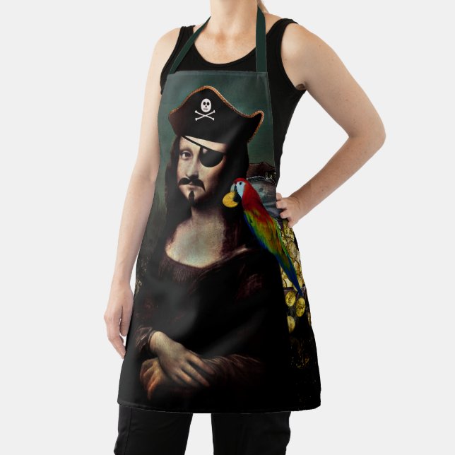 Tablier Capitaine Mona Lisa Pirate (Insitu)