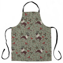 Cardinaux et Reindeer Noël