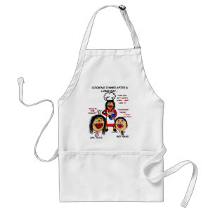 Tablier Caricature Cuisine de maman en colère