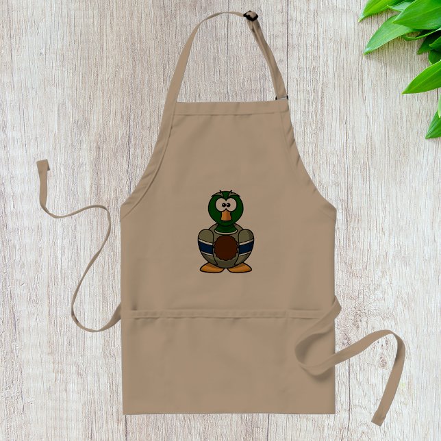Tablier Caricature Mallard Duck Apron (Créateur téléchargé)