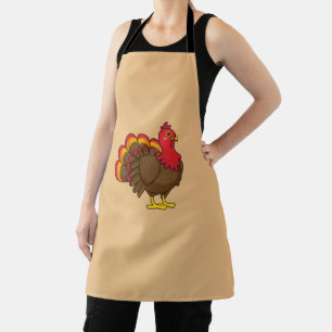 Tablier Caricature mignonne Turquie
