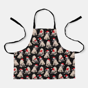 Tablier Carlins en Santa Hats Motif de Noël