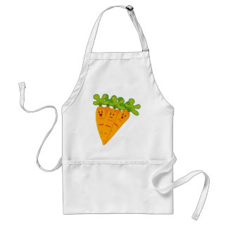 Tablier Carottes drôles de jardin