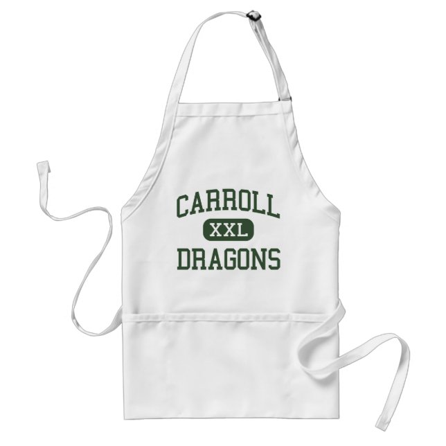 Tablier Carroll - DRAGONS - aîné - Southlake le Texas (Devant)