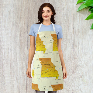 Tablier Carte Du Missouri