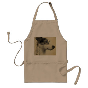 Tablier Carte postale Vintage Jack Russell