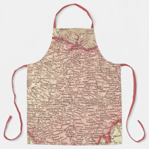 Tablier Carte routière de l'Ohio Apron