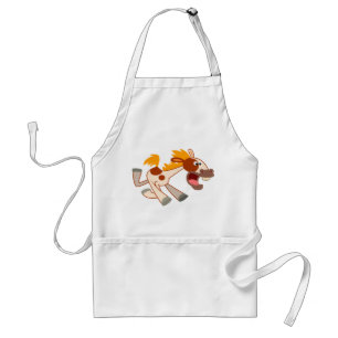 Tablier Cartoon animé Pinto Horse Apron