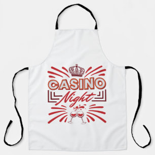 Tablier Casino Night Party Gambling Lover