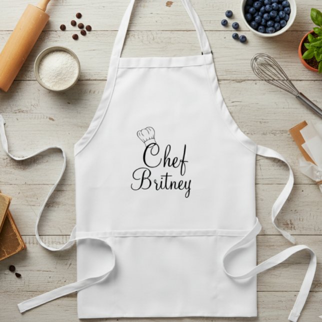Tablier Casquette de Chef Personnalisée (Créateur téléchargé)