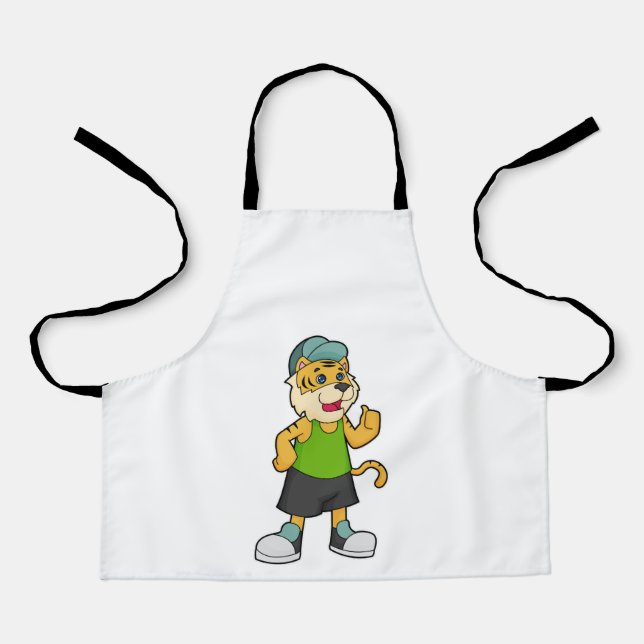 Tablier Casquette de tigre (Recto)
