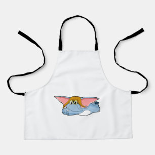 Tablier Casquette pilote éléphant