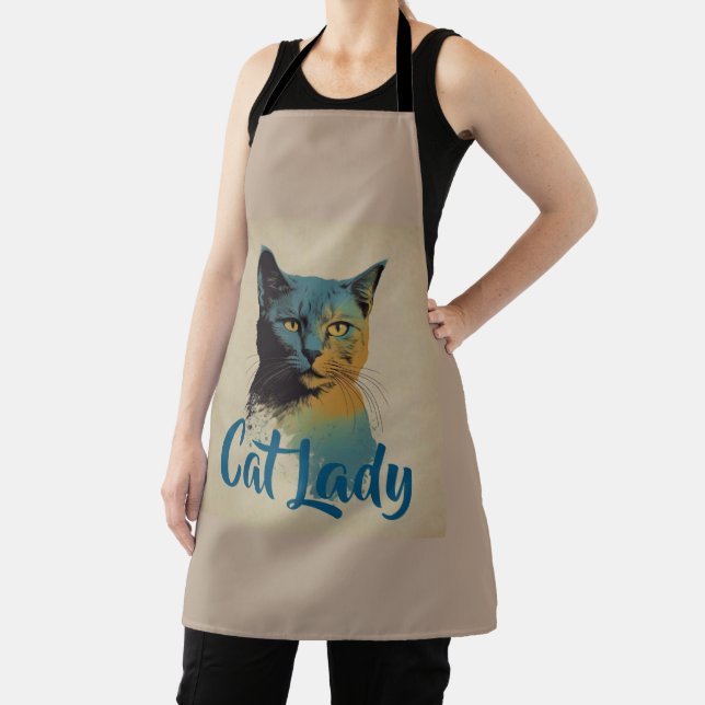 Tablier Cat Lady Apron (Insitu)