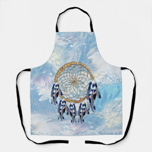 Tablier Catcher de rêve bleu exotique