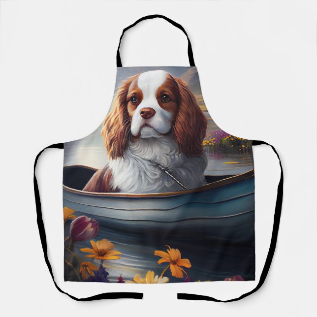 Tablier Cavalier King sur une rame : une aventure Pittores (Recto)