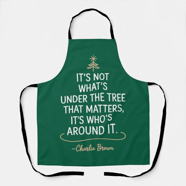 Tablier Ce n'est pas ce qui est sous la citation d'arbre N (Recto)