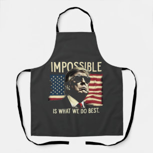 Tablier Ce que nous faisons le mieux 4 juillet Trump est i
