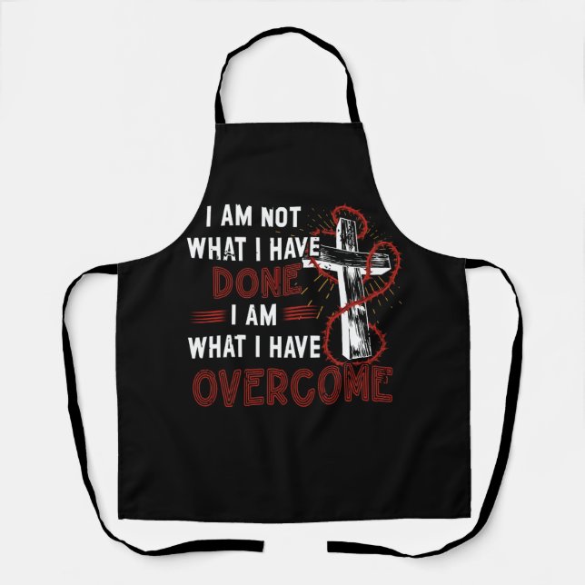 Tablier Célébrer la récupération T-shirt Christian Cross J (Recto)