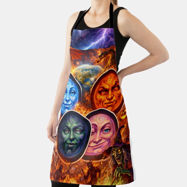 Tablier Celestial chaos fantasy ritual Gothic elemental ap (Insitu)