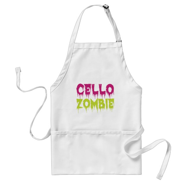 Tablier Cello Zombie (Devant)