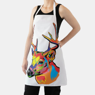 Tablier cerf