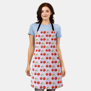 Tablier Cerise, Cerises rouges