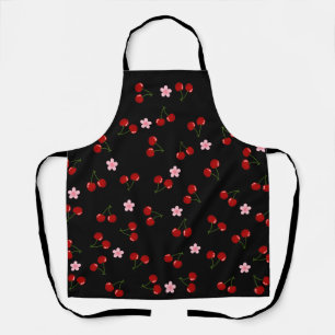 Tablier Cerises noires