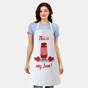 Tablier C'est ma confiture de fraise