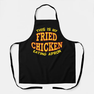 Tablier C'est mon poulet frit qui mange
