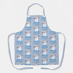 Tablier C'est NOw Mystery Detective Snowman